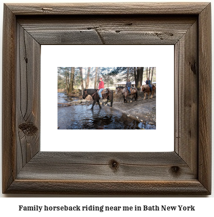 family horseback riding near me in Bath, New York